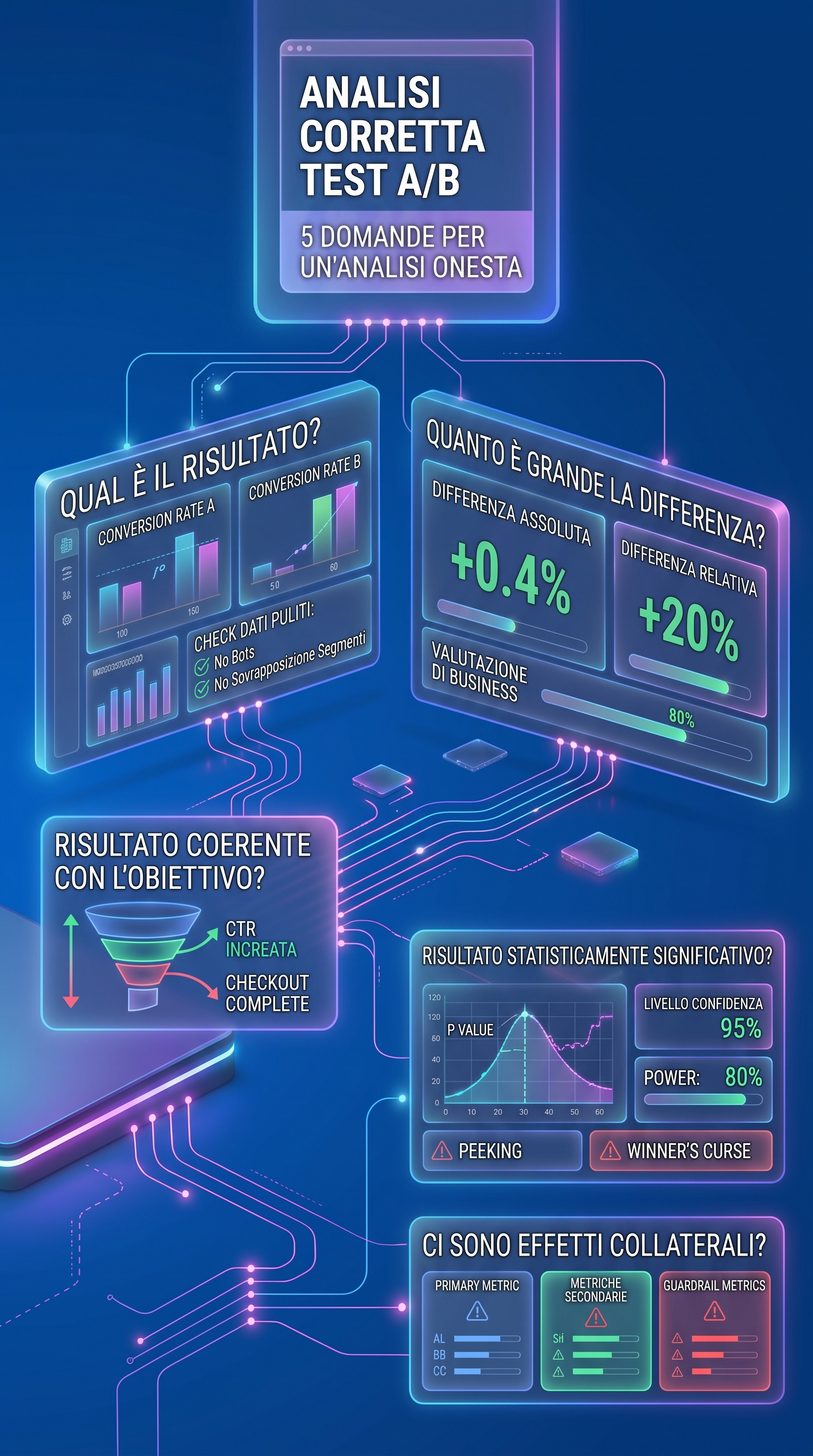 Interfaccia Meta AI con dati campagne pubblicitarie